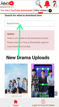 How to download in nkiri site on Instant GO