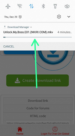 How to download films in Nkiri site on Instant GO