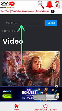How to download in 9jarocks site on Instant GO