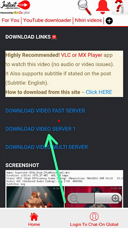How to download on 9jarocks site on Instant GO